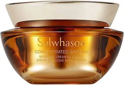 Sulwhasoo Concentrated Ginseng Renewing Cream anti-aging Luxurious gift Asian Korean moisturizer dull skin mom men women K Beauty World