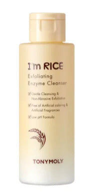 TonyMoly I'm Rice Exfoliating Enzyme Cleanser éclaircissement de la peau cosmétiques coréens pigmentation cicatrices d'acné K Beauty World