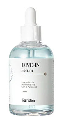 Torriden DIVE-IN Low Molecule Hyaluronic Acid Serum pour les peaux sèches et sensibles best-seller coréen anti-rides anti-âge K Beauty World