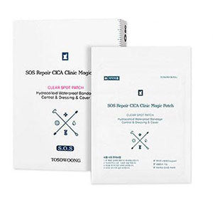 Tosowoong SOS Repair Cica Clinic Acne Patch Beste huidverzorging K Beauty World