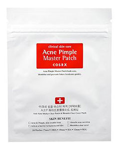 Cosrx Acne Pimple Master Patch overnight cure stickers Korean skincare cosemtics pimples k Beauty World