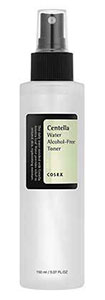 Cosrx Centella Water Alcohol-Free Toner pour l'acné sensible les rougeurs l'eczéma la rosacée k beauty world