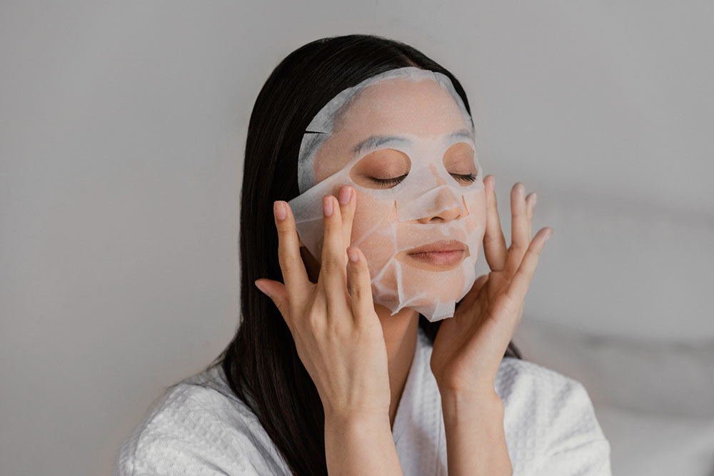 Koreaanse bladmaskercosmetica gezichtsverzorging voor de droge huid bts blackpink tweemaal idols K Beauty World
