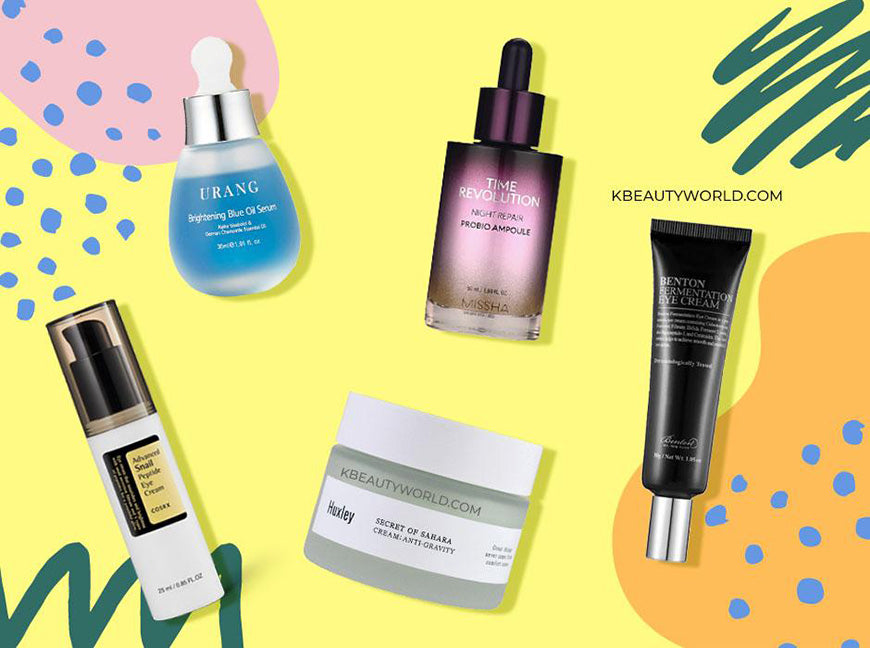 Meilleurs produits de soin anti-âge coréens pour les années 30 et 40 k beauty world