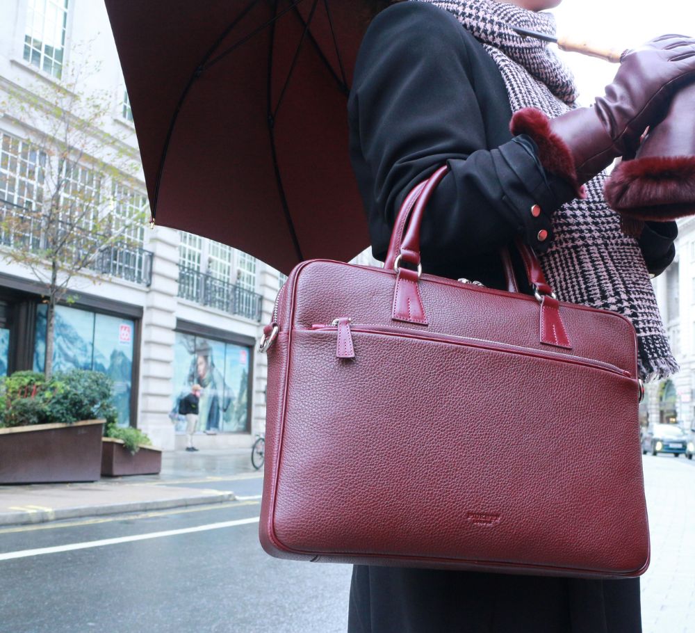 Savile slim briefcase - pickett london