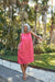 Nala Dress - Flamingo - eb&ive Clothing - Dress Mid Linen
