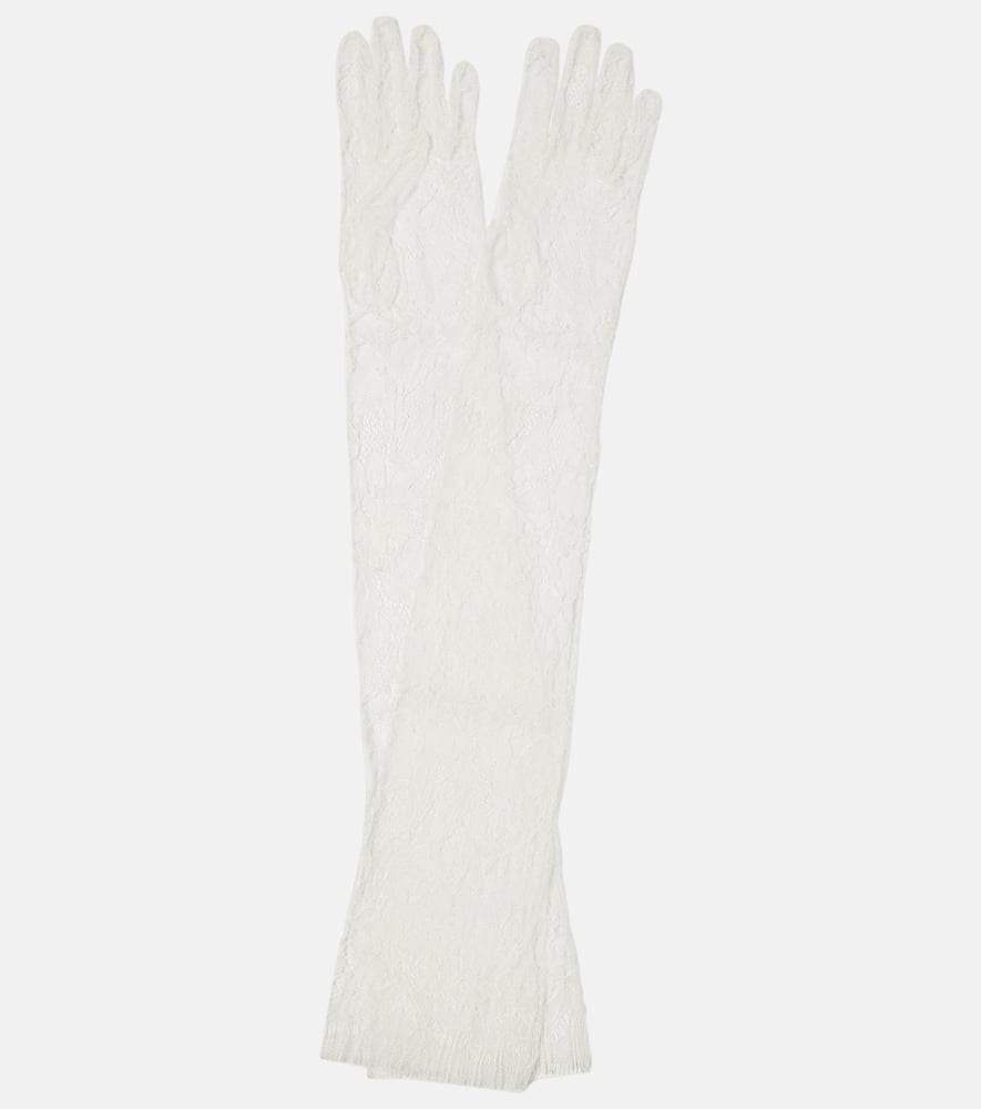 Danielle Frankel Chantilly long lace gloves