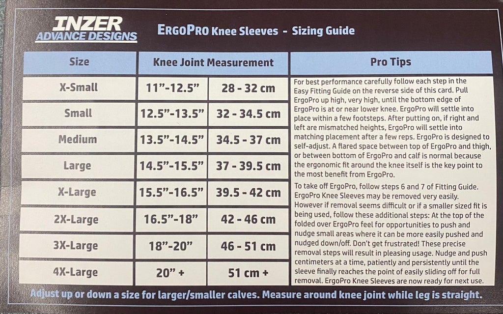 インザー INZER ERGOPRO サイズS | tspea.org