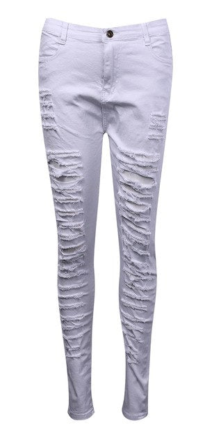 white slim jeans womens