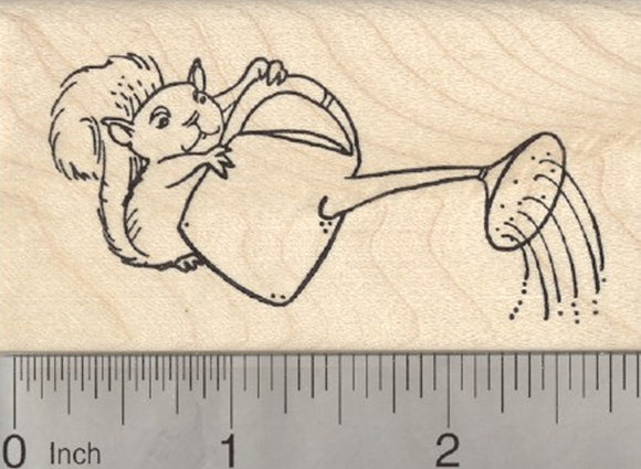 squirrel rubber stamps