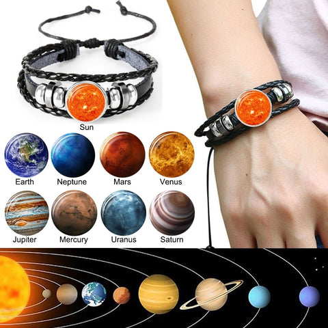 Solar System Planet Charm Bracelet - MiamiTeenyWeenyBikini.Com