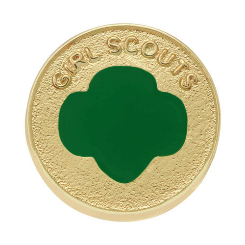 Girl Scouts Wavy American Flag Patch
