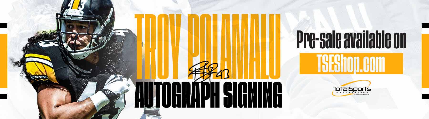 Troy Polamalu Pre-Sale