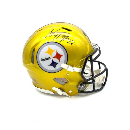 Greg Lloyd Signed Pittsburgh Steelers Full Sized Flash Helmet