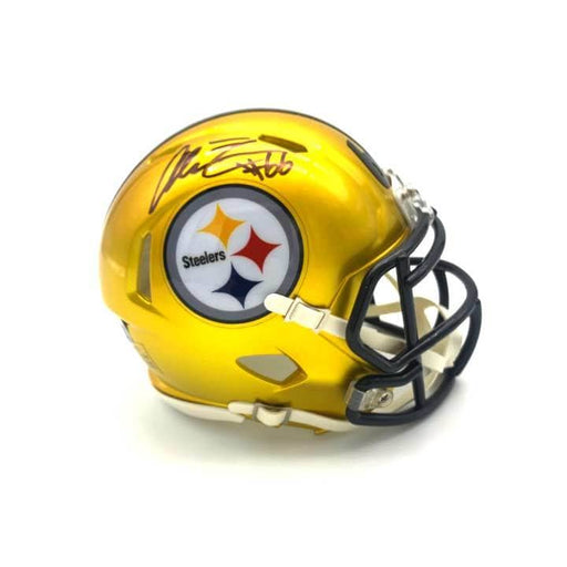 Pat Freiermuth Signed Pittsburgh Steelers Flash Mini Helmet — TSEShop