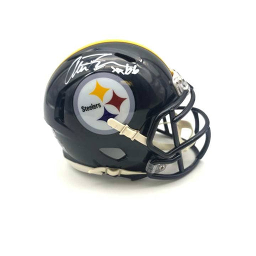 Carnell Lake Signed Pittsburgh Steelers TB Speed Mini Helmet — TSEShop