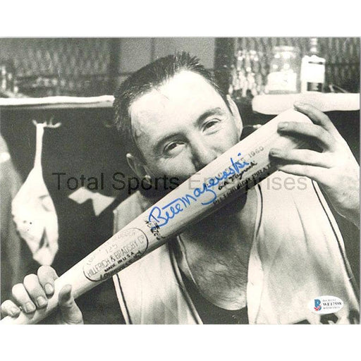 Autographed BILL MAZEROSKI 8x10 Pittsburgh Pirates Photo JSA Witnessed -  Main Line Autographs