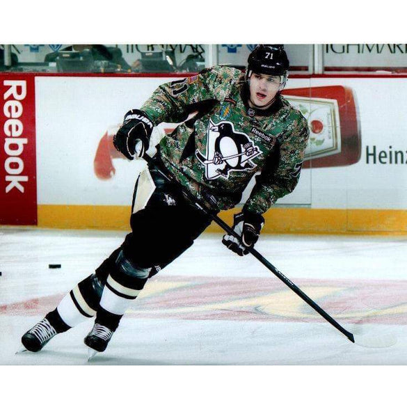 pittsburgh penguins camo jersey auction