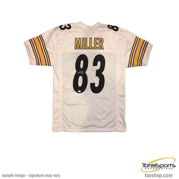 heath miller white jersey