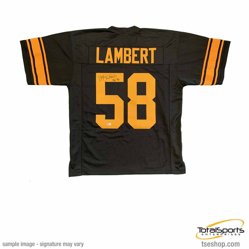 jack lambert signed jersey