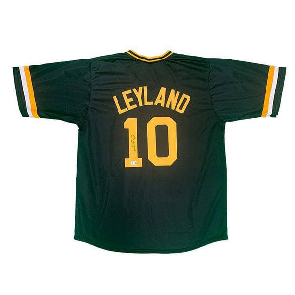 Jim Leyland Signed Custom Black Baseball Jersey