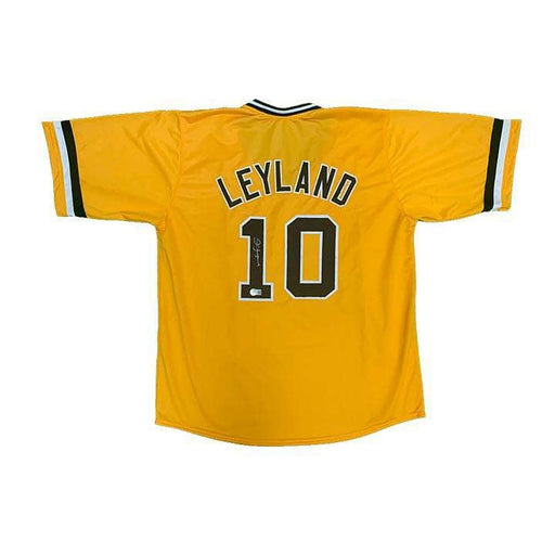 TSE Al Oliver Autographed Custom Gold Baseball Jersey