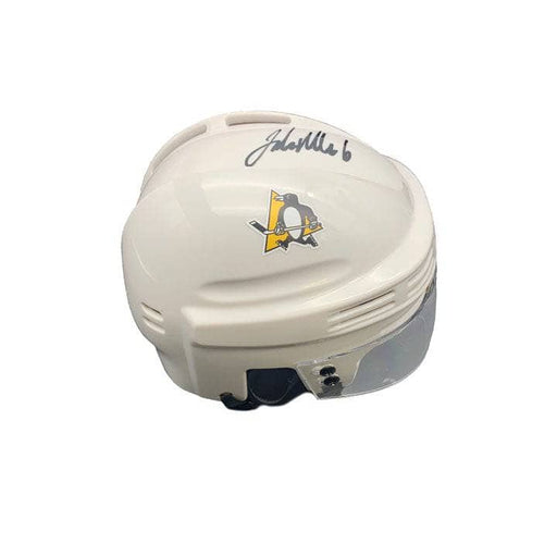 Tristan Jarry Signed Pittsburgh Penguins Black Mini Helmet — TSEShop