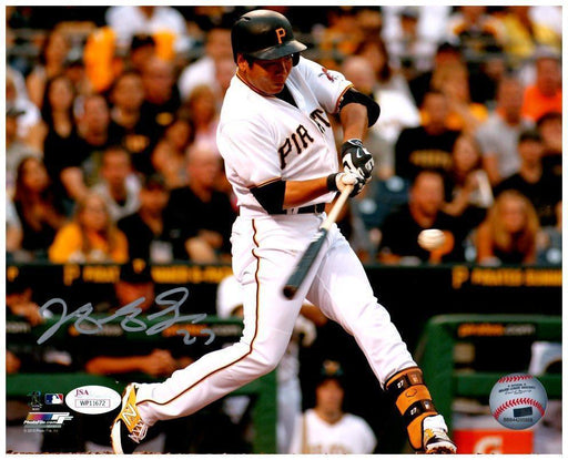 Jung-Ho Kang Signed Swinging In Yellow Vertical 8X10 — TSEShop