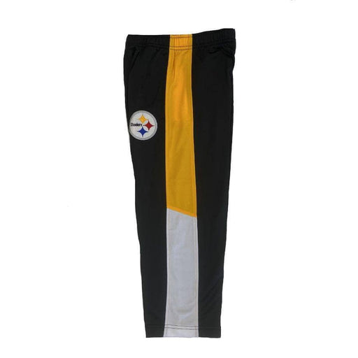 Men's Pittsburgh Steelers Concepts Sport Black/Gold Breakthrough AOP Knit  Split Pants