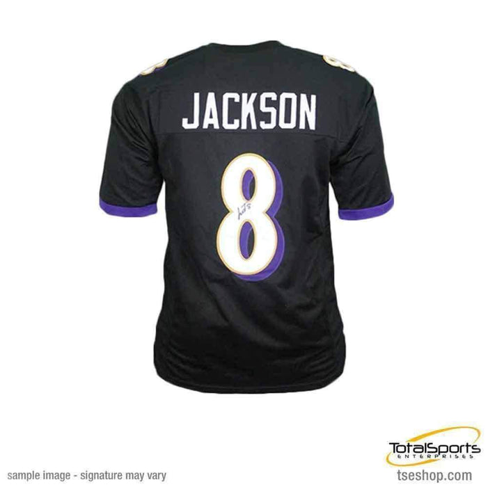 signed lamar jackson jersey