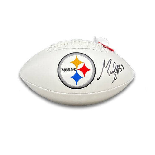 Jeff Hartings Signed Pittsburgh Steelers W. Logo Football