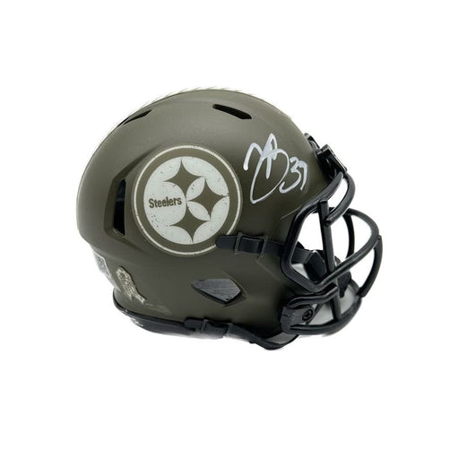 Hines Ward Autographed Pittsburgh Steelers Flash Speed Mini Helmet