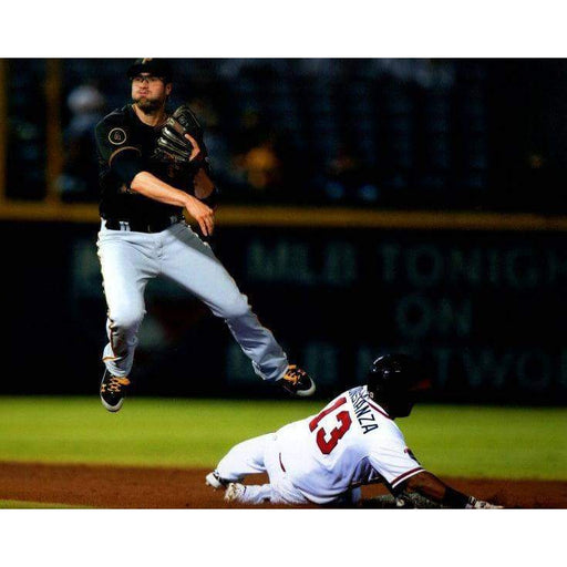 Adam Frazier Throwing Ball in Air Unsigned Licensed 8x10 Photo