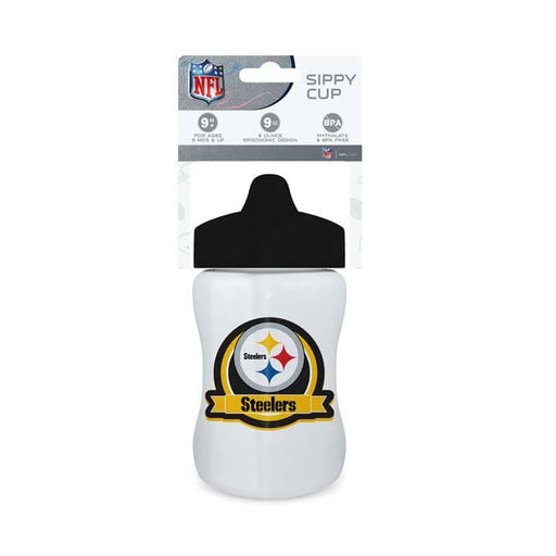 Steelers Icicle 16 oz. Silicone Unbreakable Black Pint Glass