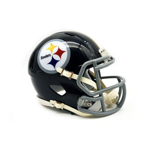 Steelers Donnie Shell Authentic Signed Black Rep Mini Helmet BAS Witnessed