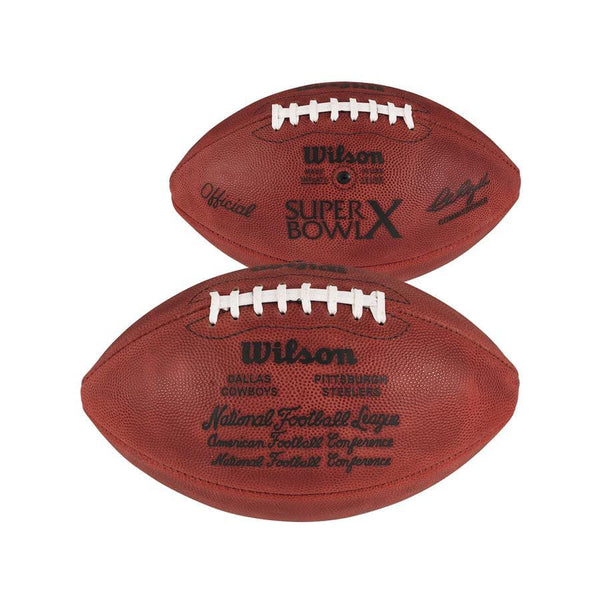 Pre-Sale: Terry Bradshaw Signed Wilson Authentic Super Bowl X Football