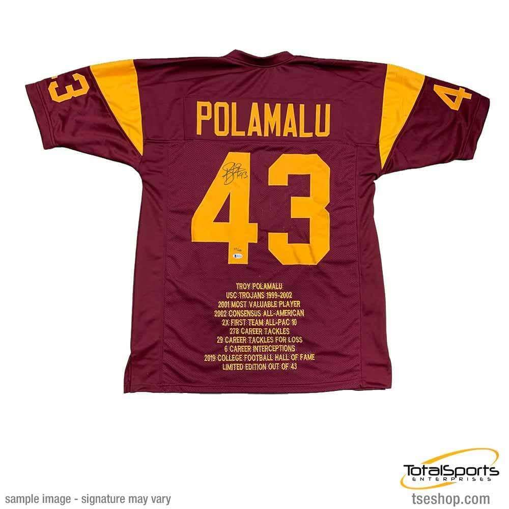 troy polamalu college jersey