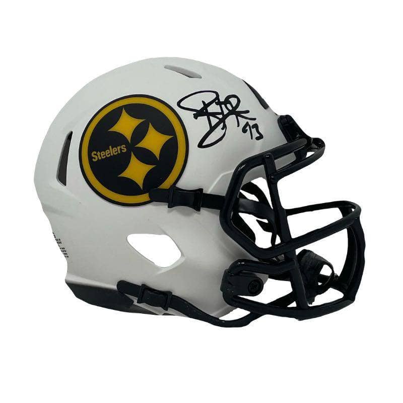 T.J. Watt & Chase Claypool Signed Steelers Full-Size Authentic On-Field  SpeedFlex Helmet with Visor (Beckett)