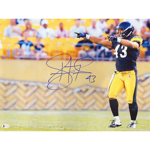 Jerome Bettis Autographed Pittsburgh Steelers 16x20 Snow over Urlacher –  The Jersey Source