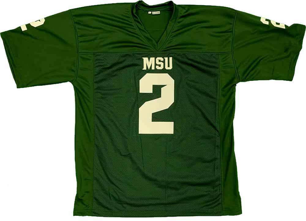 custom msu football jersey