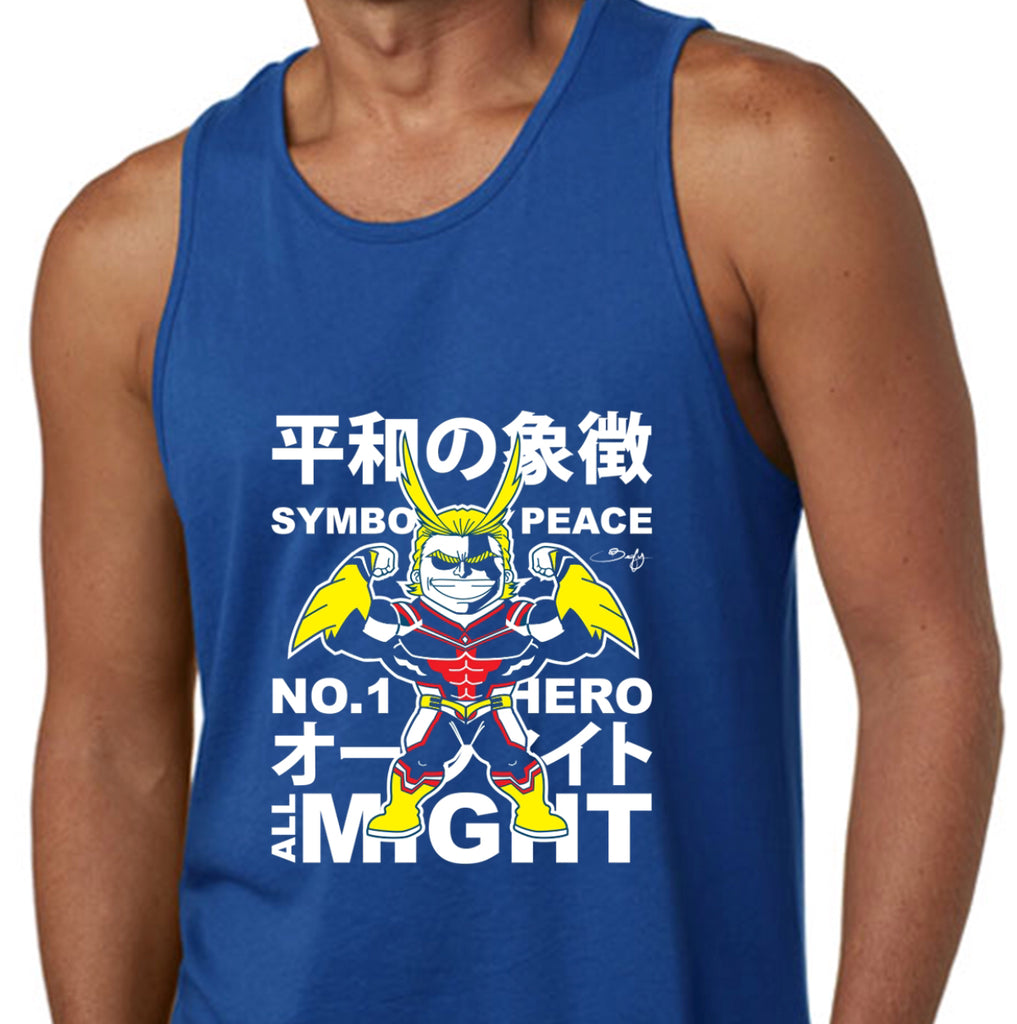 All Might Men S Tank Beefy Co