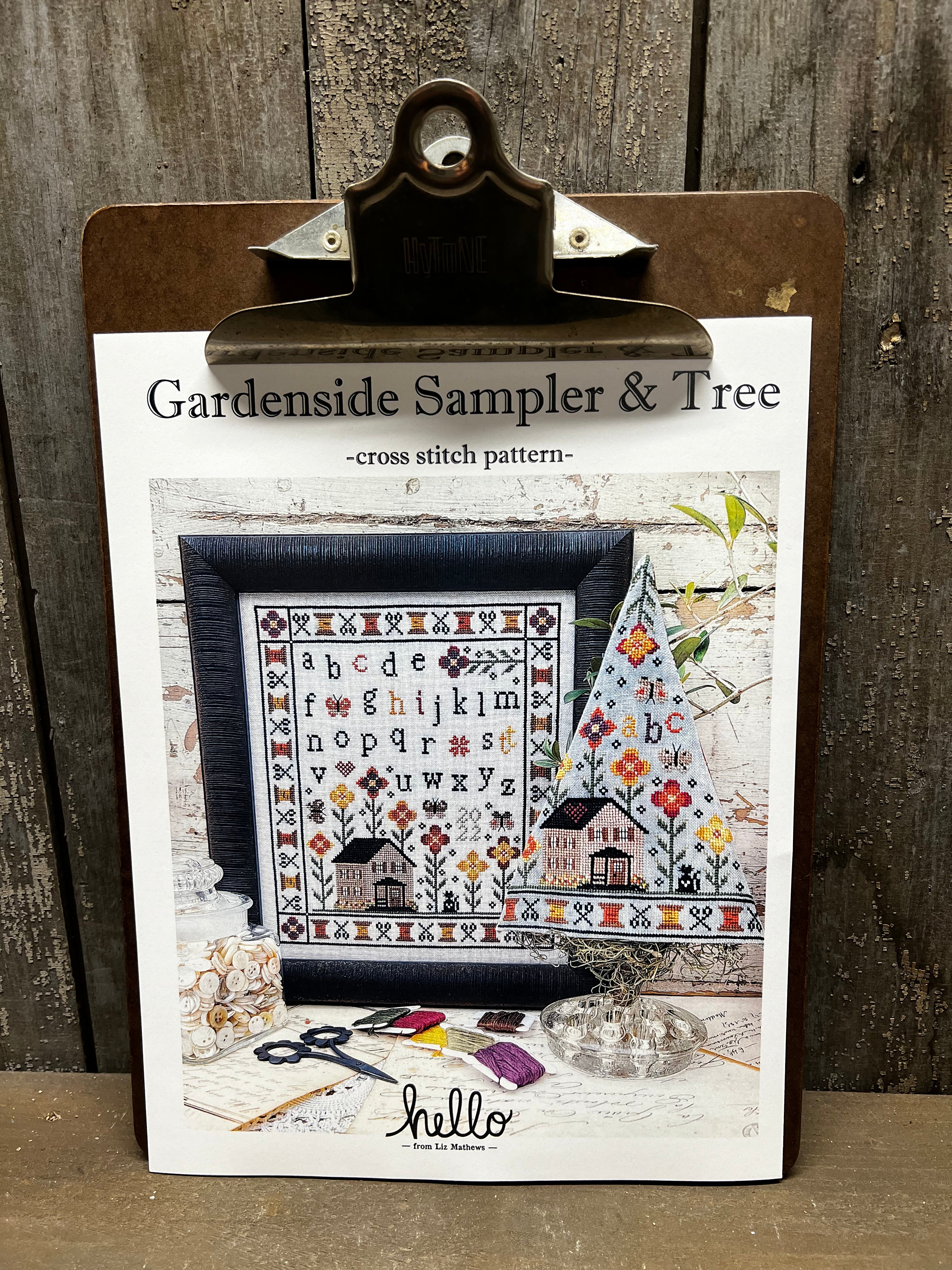 Pattern, CS, GARDENSIDE SAMPLER