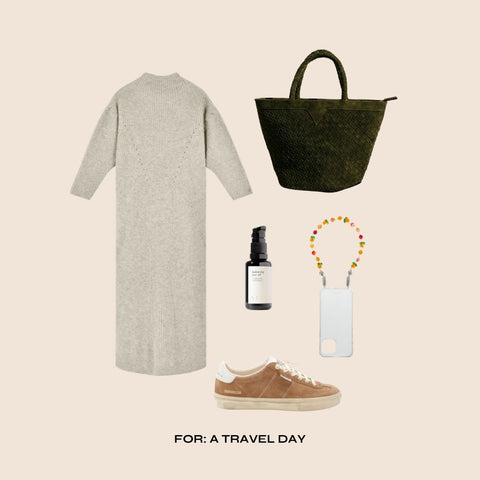 Image of an outfit for a travel day