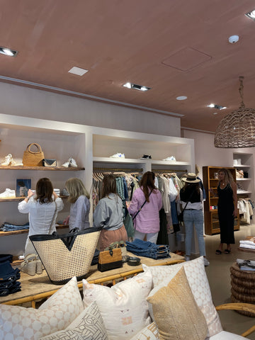 Women shopping at the Unsubscribed Store in Palm Beach, Florida.