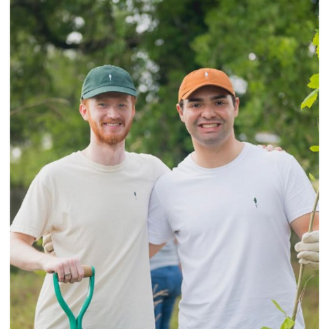 two males modeling Livelihood Apperal