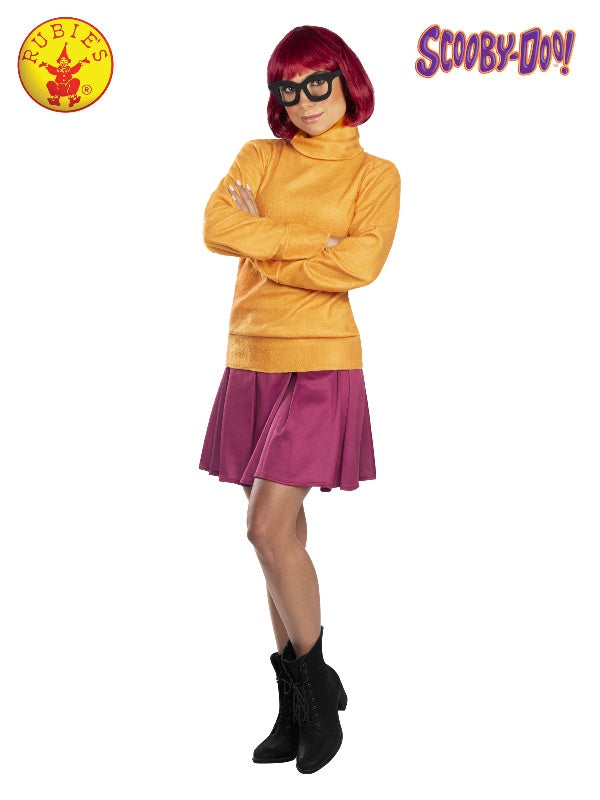 Scooby-Doo Velma Dinkley Cosplay Costume Halloween Children’s MEDIUM 8-10