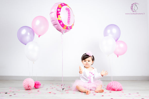 Body bébé fille 1 an anniversaire, premier anniversaire, body personna –  Cote-bonheur