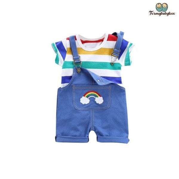 Ensemble Bebe Garcon Arc En Ciel Formybabylove