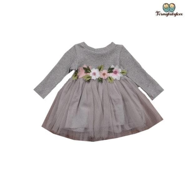 Robe Bebe Fille Tricot Pour L Hiver Formybabylove