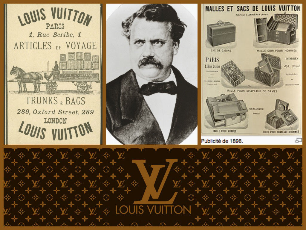 Louis Vuitton Poster LV Monogram Poster Retro Advertisement 